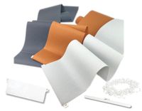 time4blinds - Verticale Jaloezie Vervangingslamellen - Set bestaat uit 1 lamel, gewicht, hanger en bodemketting - breedte 127mm - lengte 2900mm - Mint