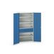 Bott Verso Werkplaatskast | 4 Legborden | 2 Laden | RAL 5010