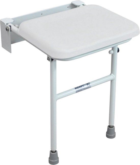 Aidapt Douchestoel Opklapbaar - Compact Wandmodel - Wit