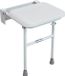 Aidapt Siège de douche pliable - Modèle mural compact - Blanc