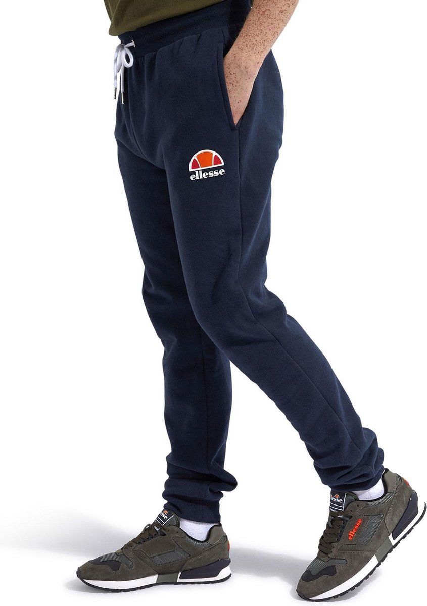 Ellesse Heren Ovest Jogbroek - Donkerblauw - Maat: 5054859376163