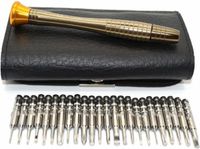 Wolfgang Germany Universele 25-delige Reparatie Tool Kit - Voor smartphones en Playstation PSP - incl. kunstleren etui
