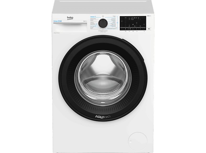 Beko B5WM69418W - Wasmachine - 9 kg - 1400 rpm - A - Wit