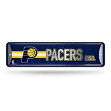 Rico Industries NBA Indiana Pacers Metalen Street Sign (4 "x 15")