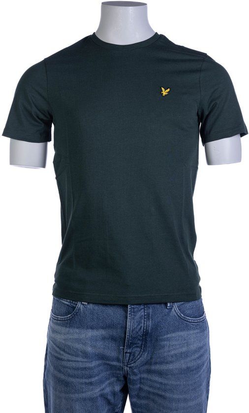 Lyle & Scott T-shirt Donkergroen - Maat XL - Heren - Casual