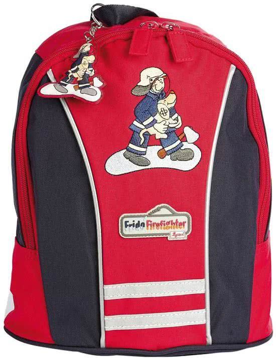 Sigikid Frido Firefighter Kinderrugzak - Nylon - Overig