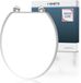 SCHÜTTE Abattant de WC 84000 WHITE - MDF-Bois - Charnières Inox - Laqué - Blanc