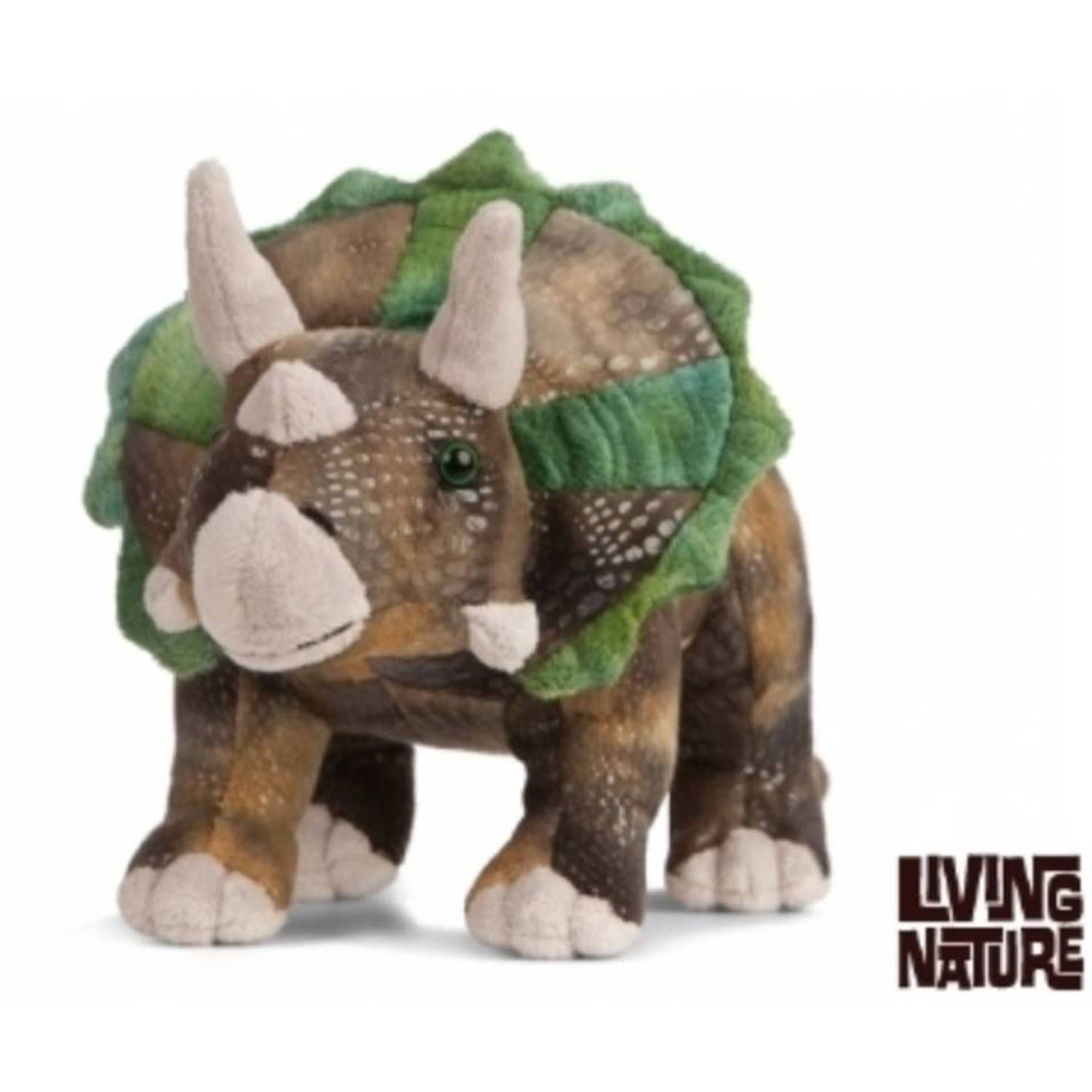 Living Nature Luiaard Knuffel - Bruin/Groen