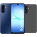 Samsung Galaxy A17 128GB Blauw 5G + BlueBuilt Back Cover Transparant