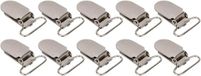 Shenzhen Haorui Industrial Technology Co., Ltd. 20PCS Clips en Métal pour Décoration de Vêtements Artisanat Argent