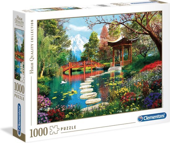 Clementoni legpuzzel HQ - Fuji Garden 1000 stukjes