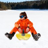 Luge avec poignées, adapté aux enfants et aux adultes