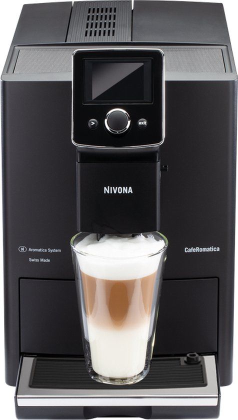 Nivona CafeRomatica 820 Espressomachine + 3 kg Koffiebonen - Zwart