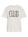 VILA Shirt 'VIVora' zwart / wit
