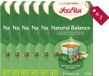 Yogi Tea Natural Balance - Biologische Kruidenthee met Kombucha, Lemongrass en Pepermunt - Tray van 6 Stuks