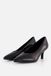 Marco Tozzi Pumps Zwart Leer Blokhak 37