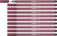 STABILO Pen 68 Viltstiften, Medium Punt, Paars (68/19), 10 Stuk