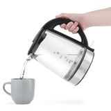 Cuisinart Glazen Waterkoker 1,5 L – snelle kookfunctie 3 kW – koel aanraakoppervlak – BPA-vrij – antidruppeltuit – 360° draaivoet – automatische uitschakeling – één-kops indicator