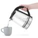 Cuisinart Glazen Waterkoker 1,5 L – snelle kookfunctie 3 kW – koel aanraakoppervlak – BPA-vrij – antidruppeltuit – 360° draaivoet – automatische uitschakeling – één-kops indicator