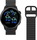 Just In Case Activeflex Garmin Vivoactive 6 / 5 Horlogebandje Zwart