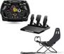 Thrustmaster T300 + F1 Add-On + Raceline Pedals III + Playseat Challenge ActiFit – Compleet SimRacing Pakket voor Serieuze Racers - PS5 - PS4 - PC