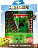 Mojang Minecraft Bumper Stationary Set - 12-delig