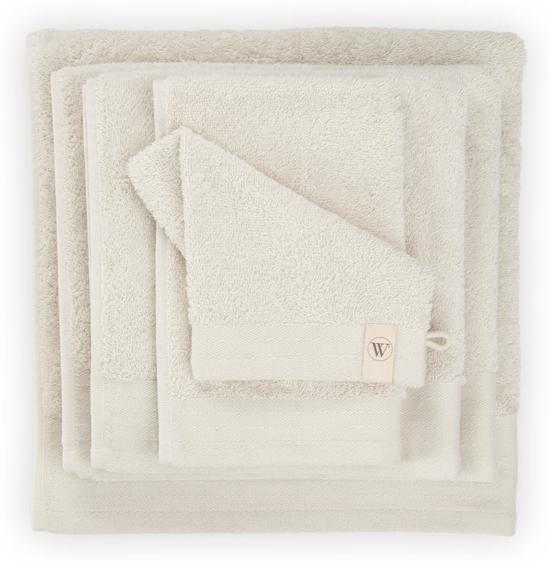 Walra Soft Cotton washand 550gr 16x21cm - kiezel grijs - set van 2