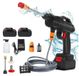 Nettoyeur haute pression sans fil - pistolet d'arrosage - 30 bar - Convient pour batterie Makita 21V - 2 batteries - Pour le lavage de voitures