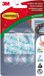 3M Command Clear Medium Oval Hook Outdoor