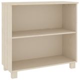 vidaXL Dressoir HAMAR 85x35x80 cm bois de pin massif miel brun