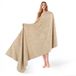 American Soft Linen Grote badhanddoeken, 89 x 178 cm, 100% Turks katoen, extra groot, voor badkamer, strand en zwembad, beige