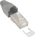 InLine RJ45 Krimp Connectoren (STP) voor CAT6 Netwerkkabel (Flexibel) - 10 Stuks (3-delig) / Grijs