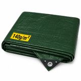 Horizont Ultra Sterk Afdekzeil - 8 x 10 m – 140 g/m² – Groen