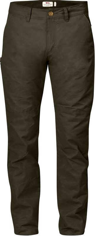 Fjällräven Sörmland Taps toelopende Broek Heren - dark olive EU 52 - 2019