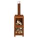 Esschert Design FF298 Cheminée d'extérieur - Portable, Acier, Couleur rouille
