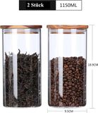 Sans marque Pots de stockage Rond Verre Transparent 1.15L Hello Kitty