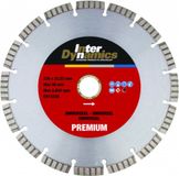 InterDynamics 130125 Premium disque diamant action set - 125 x 22,23 x 2,4mm - béton