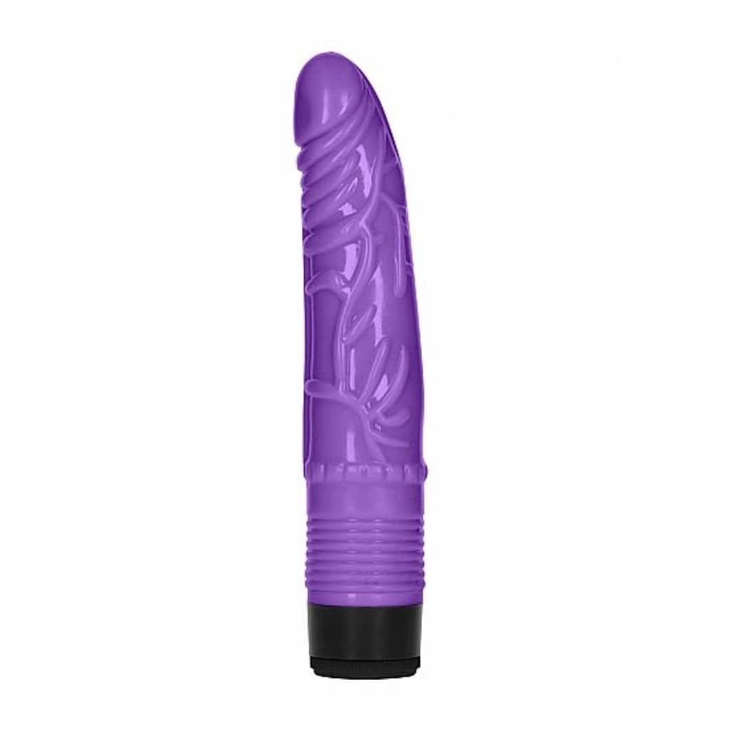 Shots - GC 8 Inch Slight Realistic Dildo Vibe - Purple