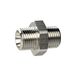 Riegler MSN252M53 Dubbele schroefdraad M5 a., M3 a., SW 7, messing vernikkeld