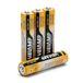 Velamp HR03/4BP oplaadbare Mignon-batterijen 1000 mAh, 4 stuks, oranjekleurig