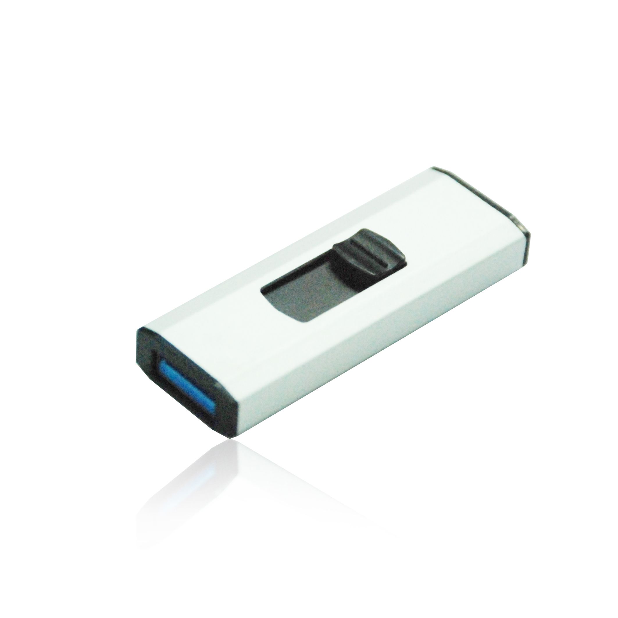 MediaRange USB Flash Drive - 256GB - USB 3.2 Gen 1 - Black/Silver