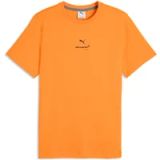 PUMA T-shirt McLaren Logo Oranje Katoen Heren L