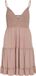 VILA VIAGNES S/L LACE DRESS/KA Dames XXL Misty Rose