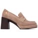 Carmela 16440002-TAUPE Mocassins en cuir taupe
