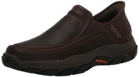 Skechers Gerespecteerd – Elgin handsfree slip-on mocassin voor heren, Donkerbruin