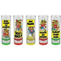 Rasta Shotglazen (5 stuks)