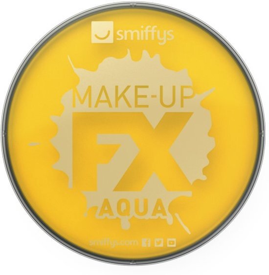 Smiffys Make-Up Fx, fel geel schmink