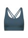 Hey Honey Sport bh 'Criss Cross Bra Cotton Touch' petrol