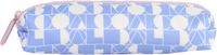 Ancor Schooletui Smooth leeg rechthoekig 1-vaks blauw - AN-113280-B