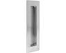 AMIG Schuifdeurkom 180x60mm – Geborsteld RVS 304 - Groot Inbouw Handgreep
